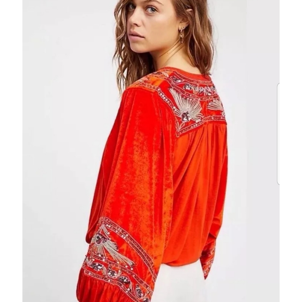 Free people Hearts Aflame Top - Picture 2 of 8